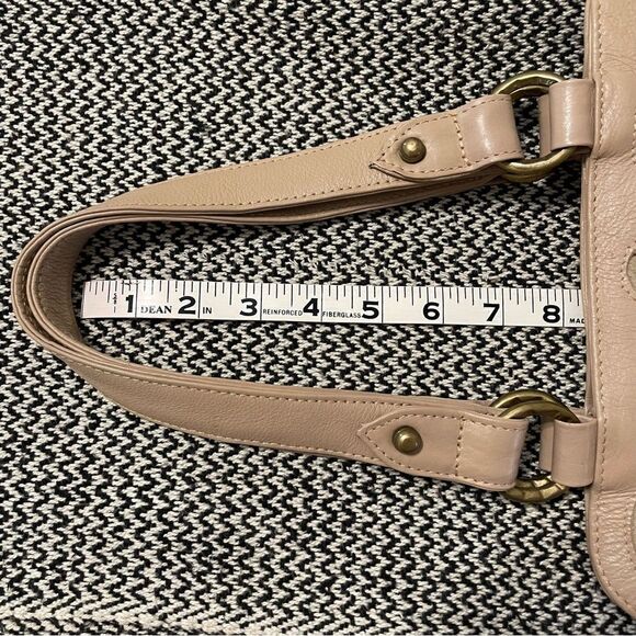 Hidesign Leather/Suede Tooled Cut-Out Tote Handbag - Picture 8 of 9